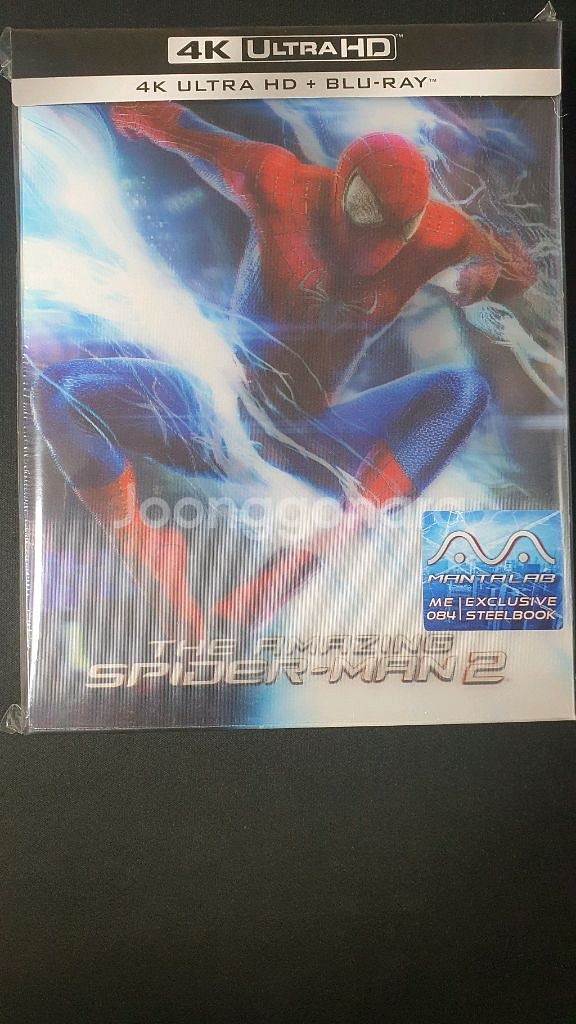 만타랩 어메이징 스파이더맨2 더블렌티A 블루레이--0