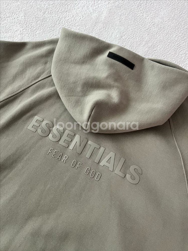 피어오브갓 에센셜 후드 기모--0