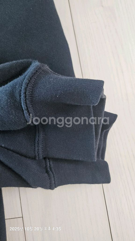 정품)나이키 여성 롱 기모후드 집업 M--5