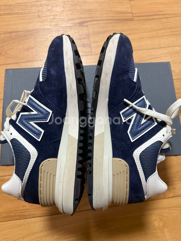 뉴발란스 574 레거시 네이비 235mm--3