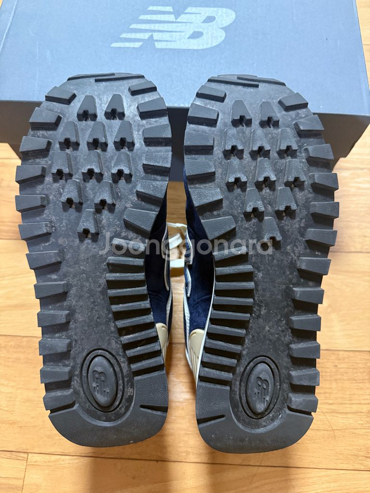 뉴발란스 574 레거시 네이비 235mm--1