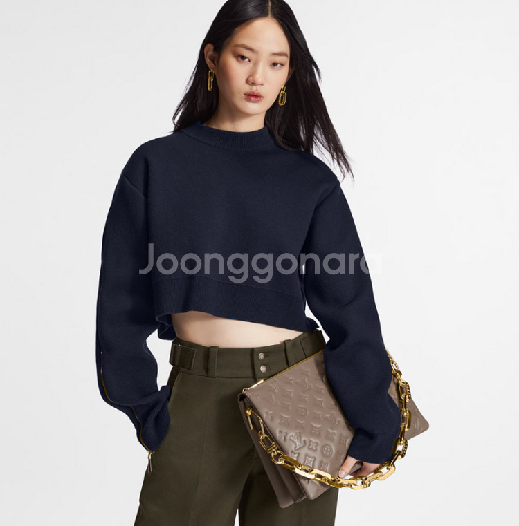 [정품] 루이비통 쿠상백 PM 크림컬러--1