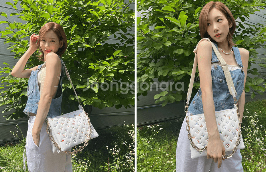 [정품] 루이비통 쿠상백 PM 크림컬러--3