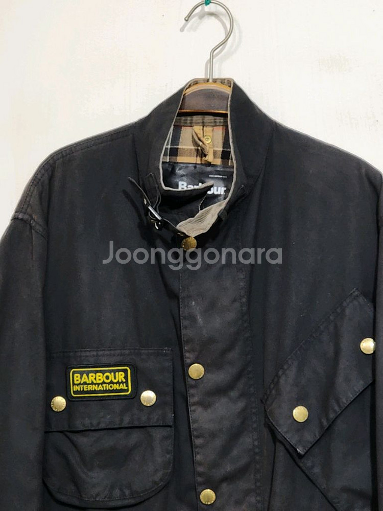 (XL) 바버 왁싱자켓 인터내셔널 왁스점퍼 빈티지--1