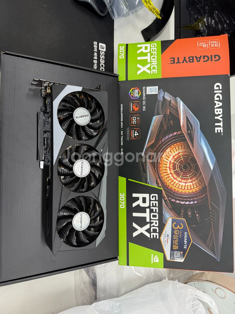 기기바이트 RTX 3070 gaming oc 8gb--0