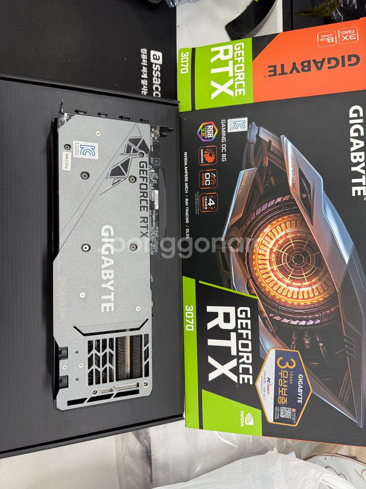 기기바이트 RTX 3070 gaming oc 8gb--2