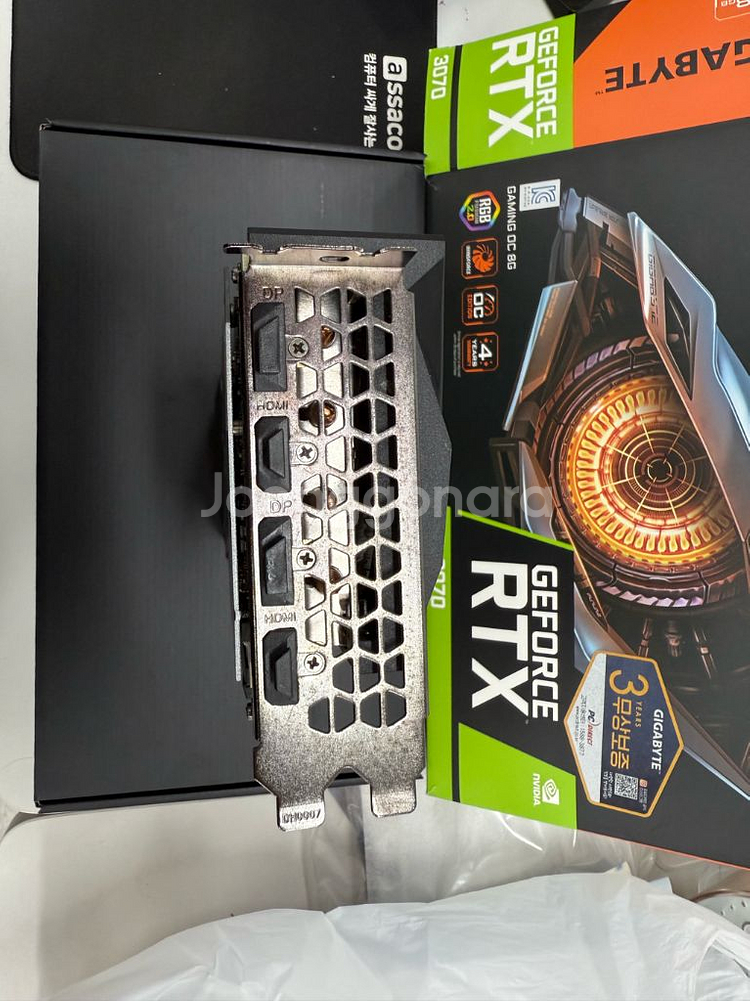 기기바이트 RTX 3070 gaming oc 8gb--4