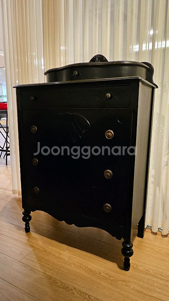 미국 빈티지 서랍장--1