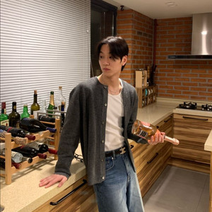 휴즈네스트 메리노 울 가디건