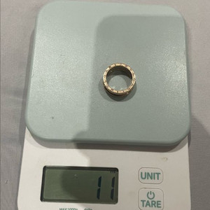 불가리 제로원 3링 남성반지 (11g 2.9돈)