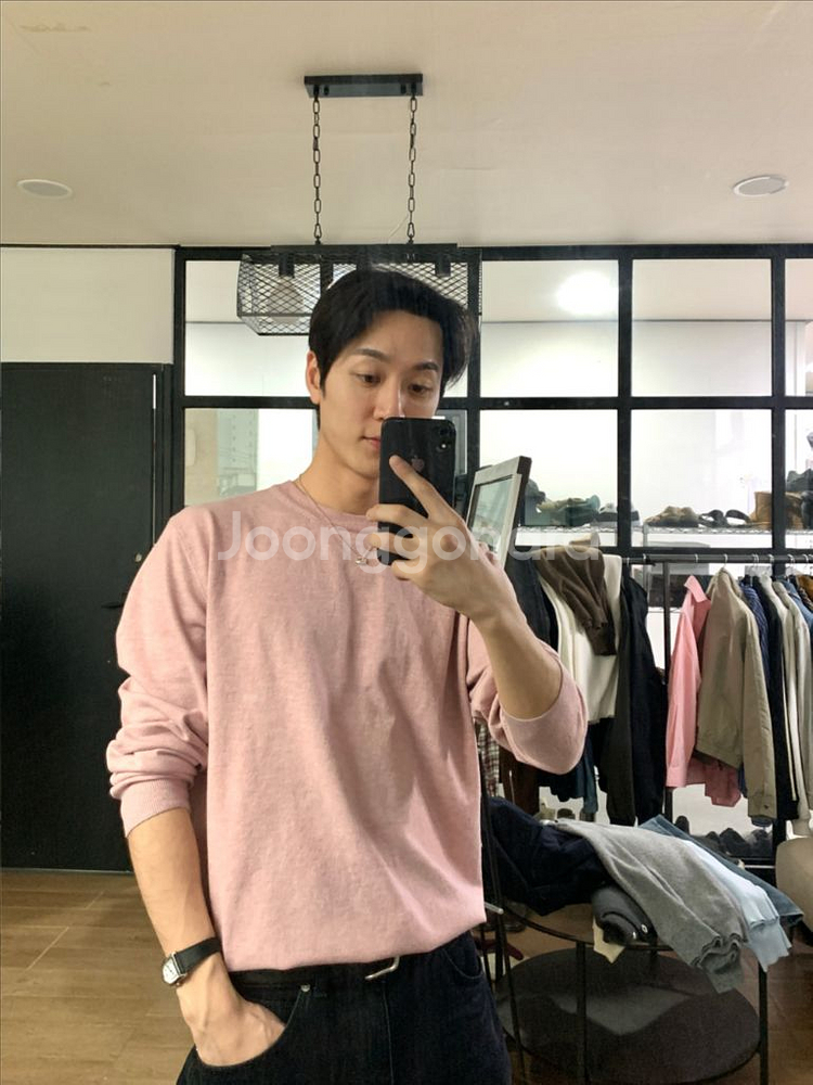 휴즈네스트 모달 니트--1