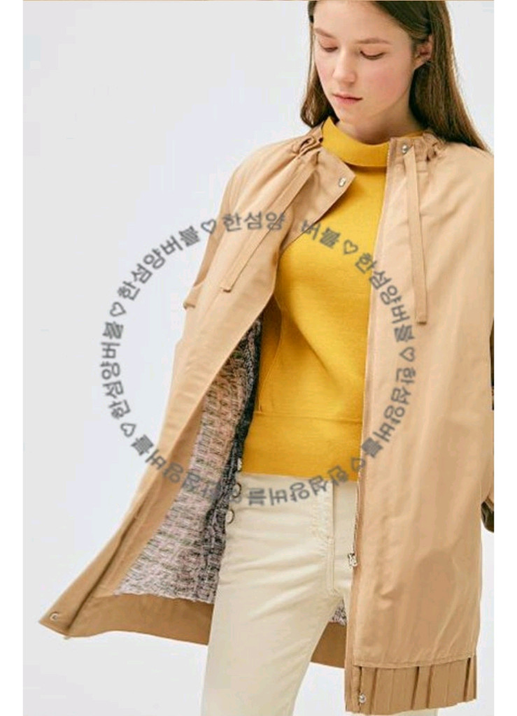 한섬 마인MINE 구스 패딩 44--1