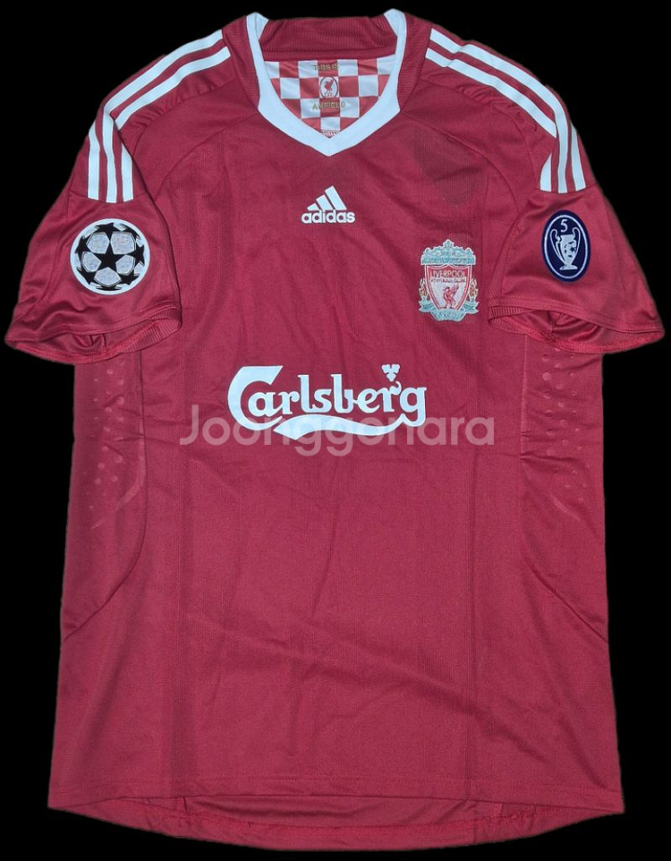08-10시즌 리버풀 홈 스티븐제라드 유니폼 L사이즈--1