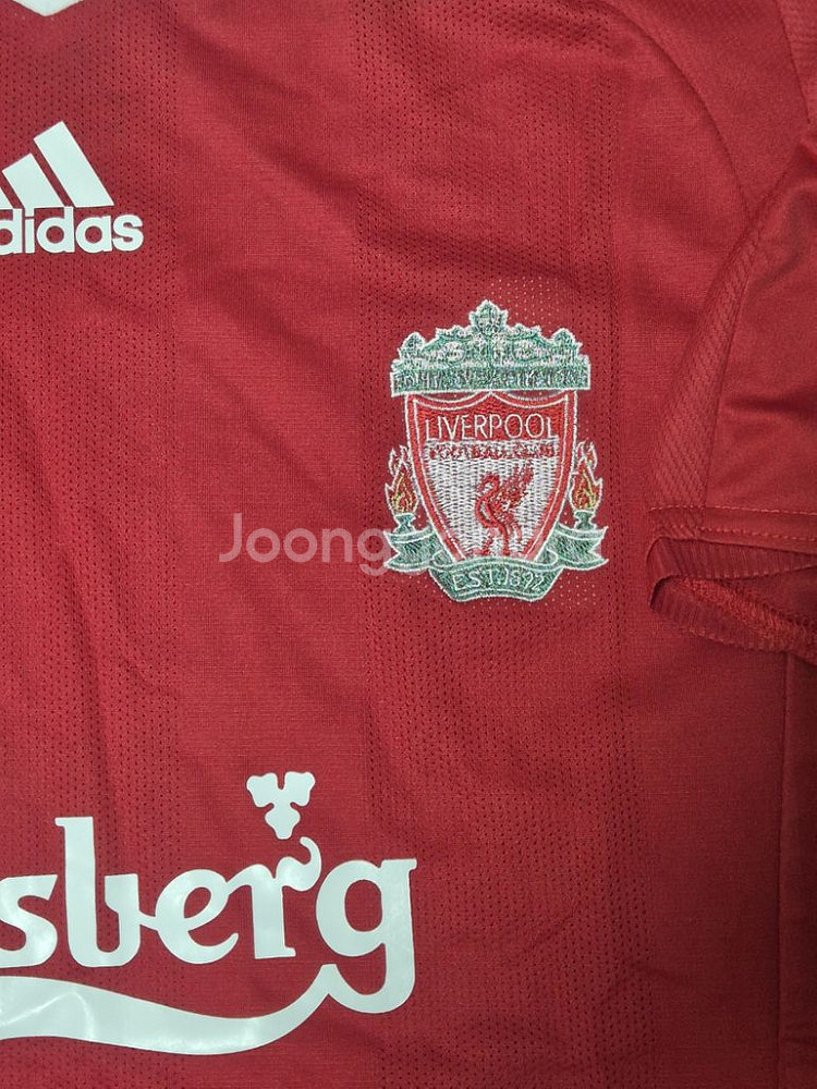 08-10시즌 리버풀 홈 스티븐제라드 유니폼 L사이즈--3