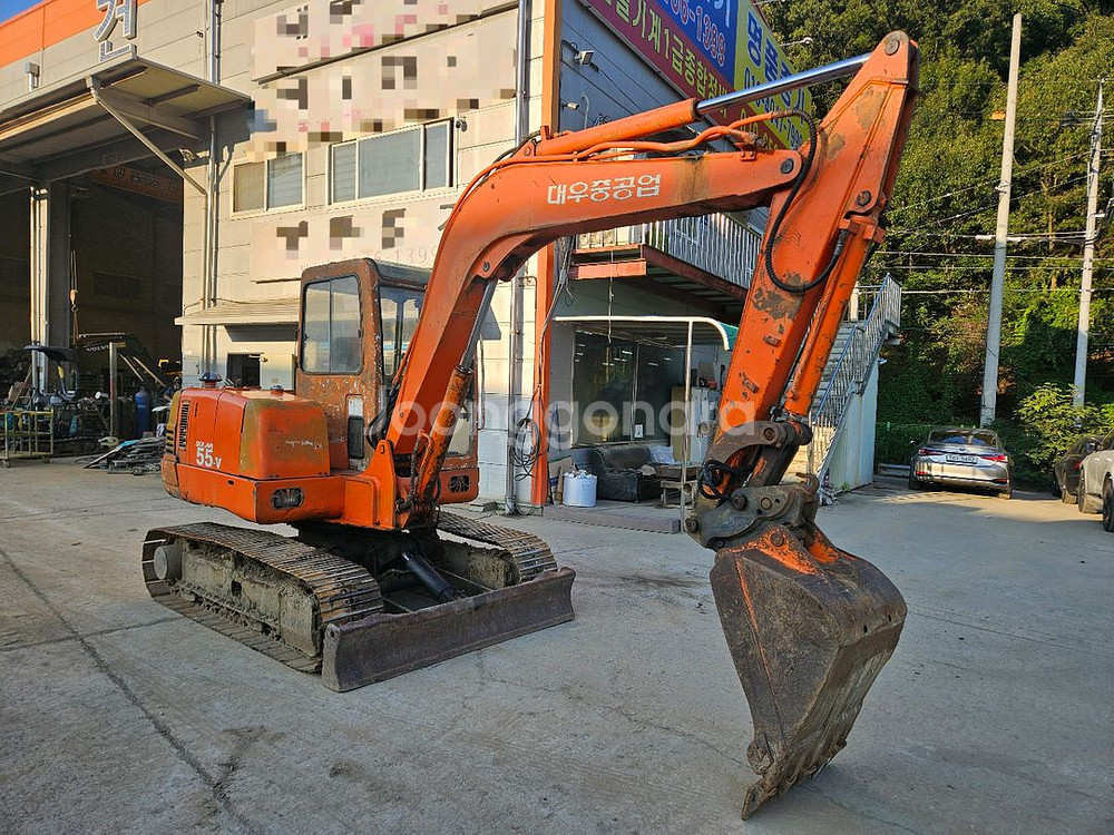 농장용02굴삭기 S55V 팝니다--1