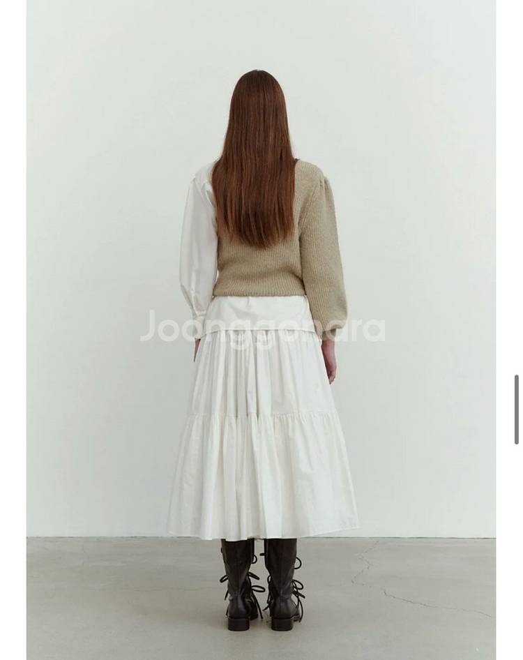 The tis 더티스 원숄더 니트--2