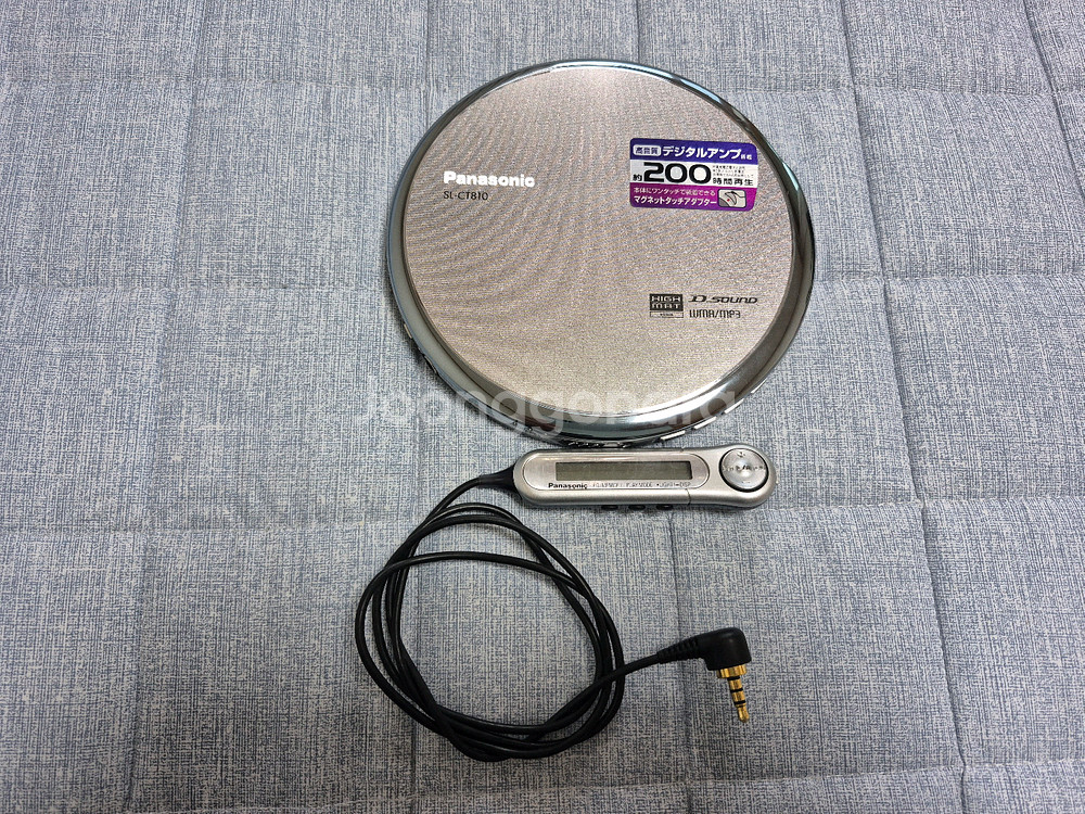 PANASONIC SL-CT810 실버색상판매합니다.--0