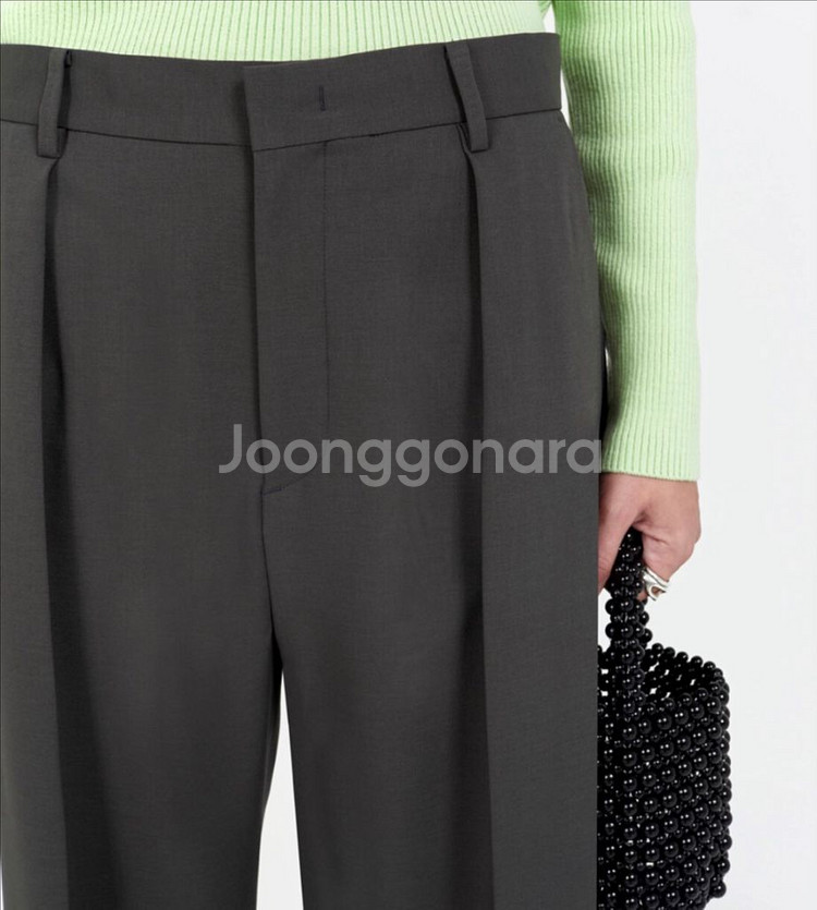 라벨 아카이브 릴랙스드핏 팬츠 브라운(여성1)--3