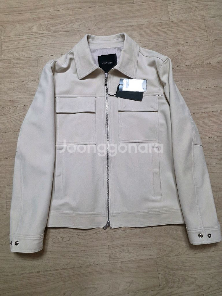 질스튜어트뉴욕 스웨이드 트러커 자켓 L 105 정가79--0