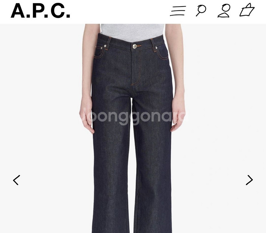A.P.C 아페쎄 데님--1