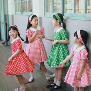 여아 할로윈 복고 의상