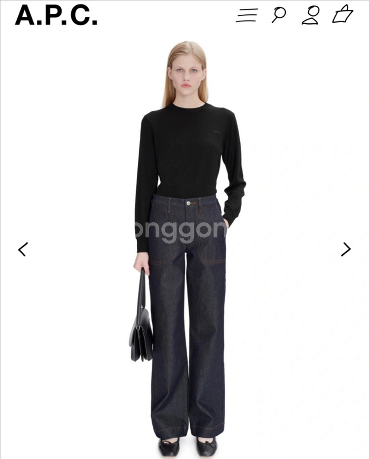 A.P.C 아페쎄 데님--0
