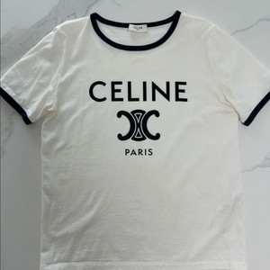 셀린느 로고 티셔츠 M 사이즈