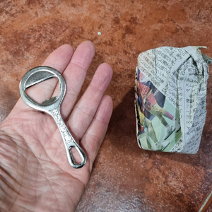 JAPAN 빈티지 기린맥주잔 병따개 세트