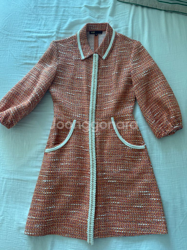 마쥬 Maje 트위드 원피스 36 mfpro0218--2