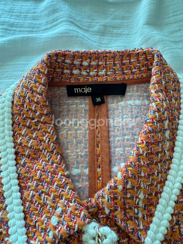 마쥬 Maje 트위드 원피스 36 mfpro0218--3