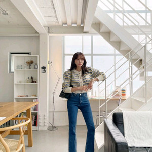 부츠컷 데님 청바지