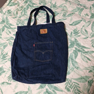 청 대님 가방.장바구니