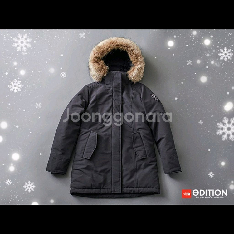 노스페이스 패딩 블랙 85(S)--0