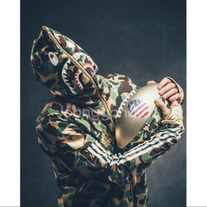 베이프 후드집업 아디다스 콜라보 최저가 판매 이미지