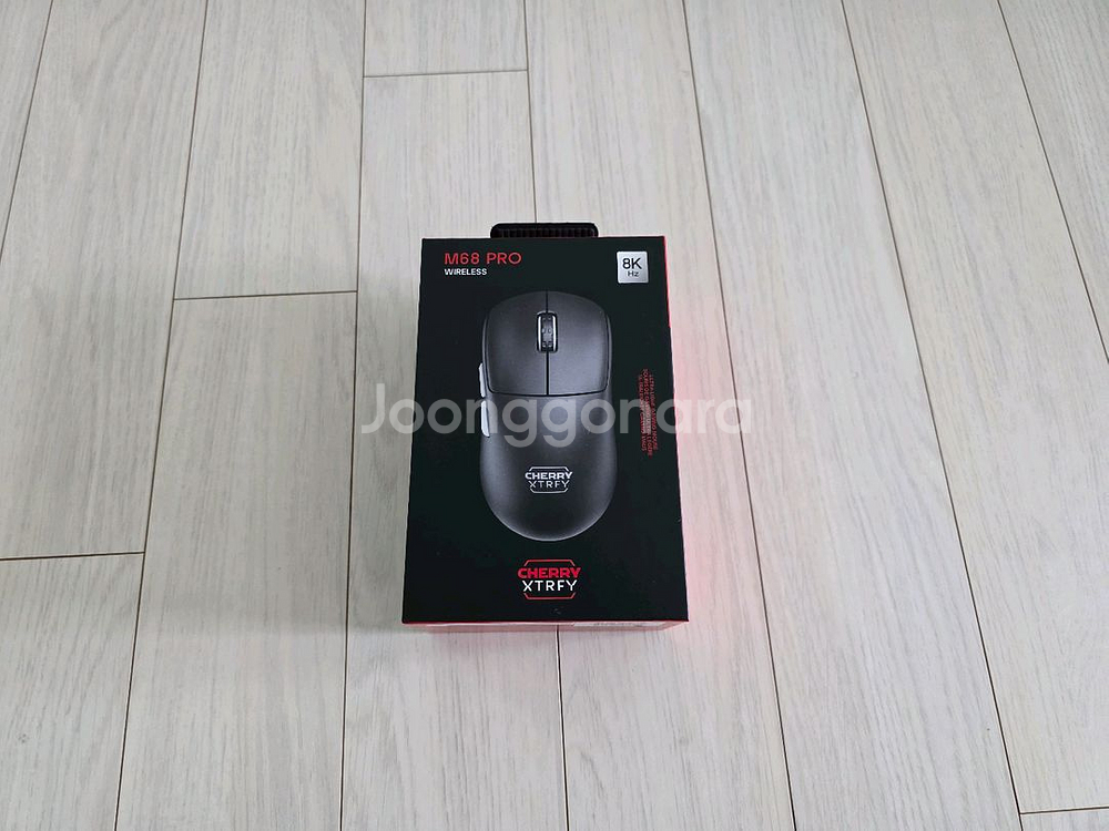 체리 XTRFY M68 PRO 무선 게이밍 마우스 블랙--0
