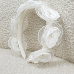 가니송 Sharon 헤어밴드 티아라 셀프웨딩