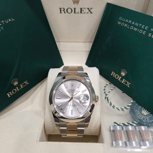 롤렉스 데이저스트 41MM 로즈골드 콤비