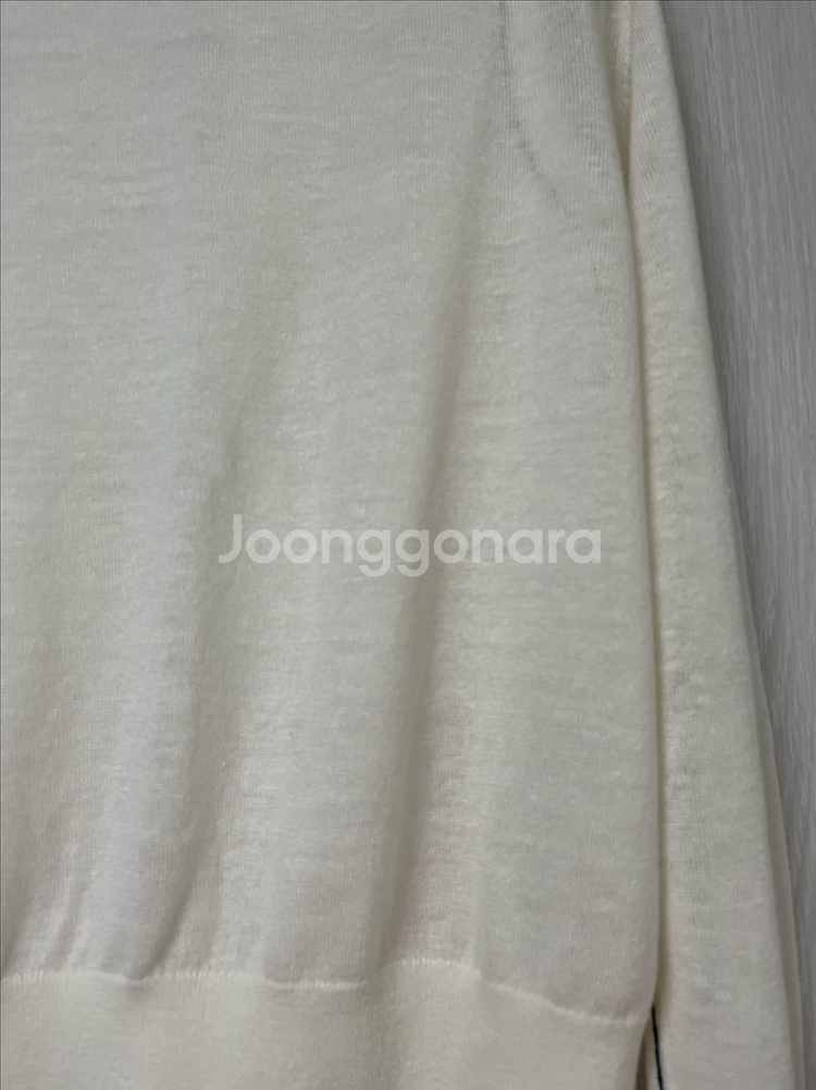 COS 메리노울 린넨 가디건--5