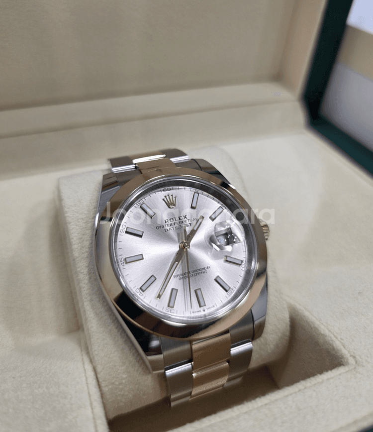 롤렉스 데이저스트 41MM 로즈골드 콤비--3