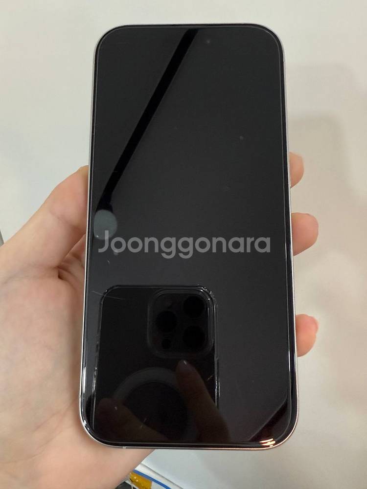아이폰16프로 화이트 256GB/91%--1