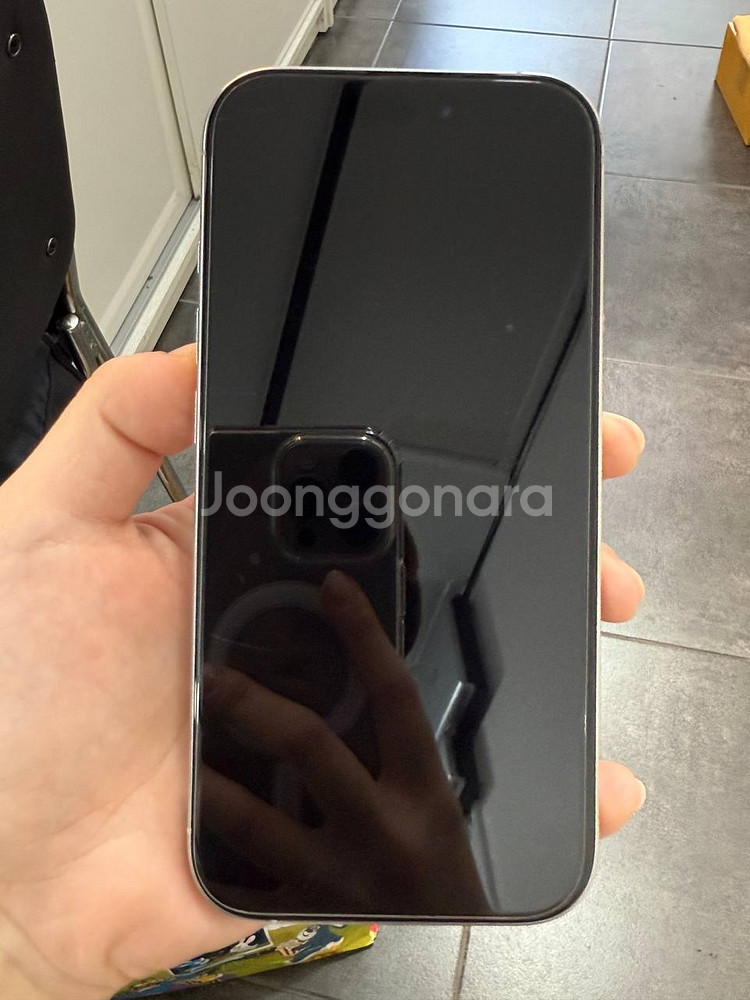 아이폰16프로 화이트 256GB/91%--1