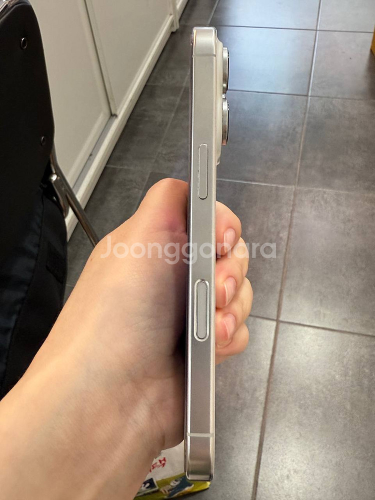 아이폰16프로 화이트 256GB/91%--5