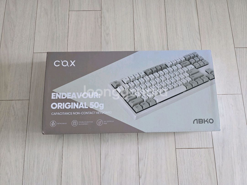 무접점 키보드 COX 엔데버 오리지날 50g PBT 유--1