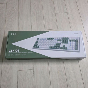 기계식 키보드 COX CSK105 그린, Pebble