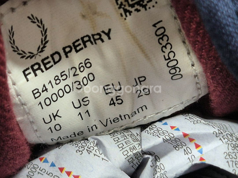 프레드페리 남성 스니커즈 290--8