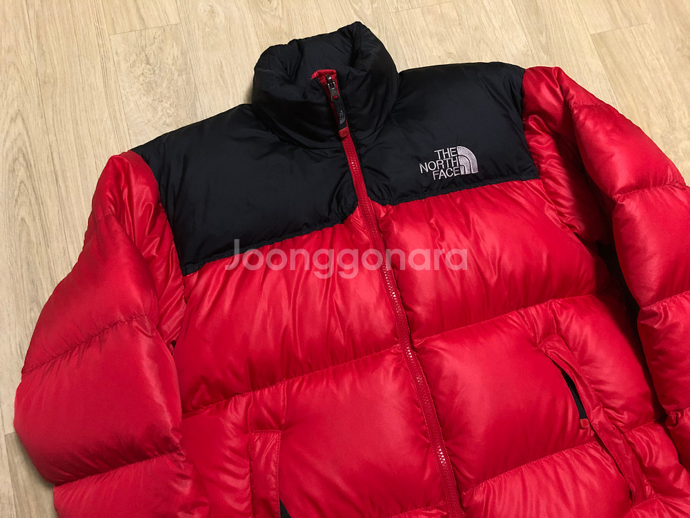 [L] 노스페이스 700 눕시 다운 자켓 레드--1