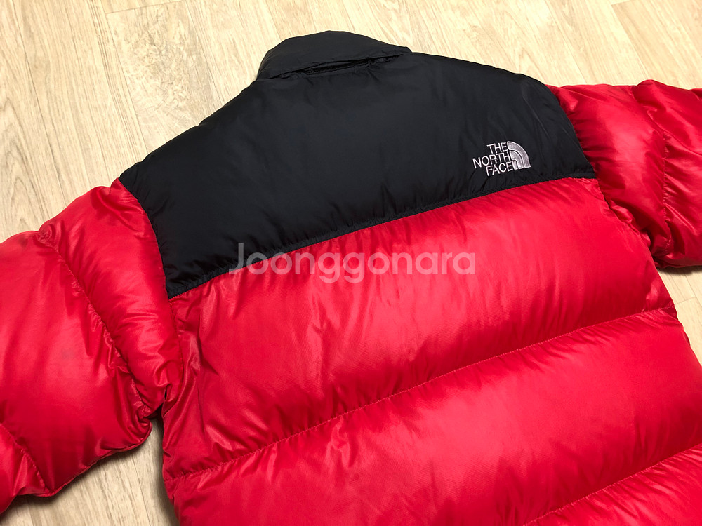 [L] 노스페이스 700 눕시 다운 자켓 레드--3