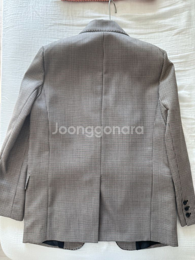 스튜디오 톰보이 체크 수트 셋업--4