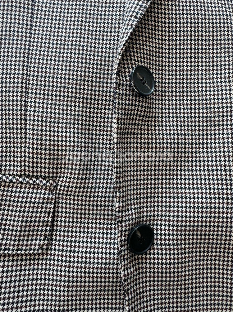 스튜디오 톰보이 체크 수트 셋업--5