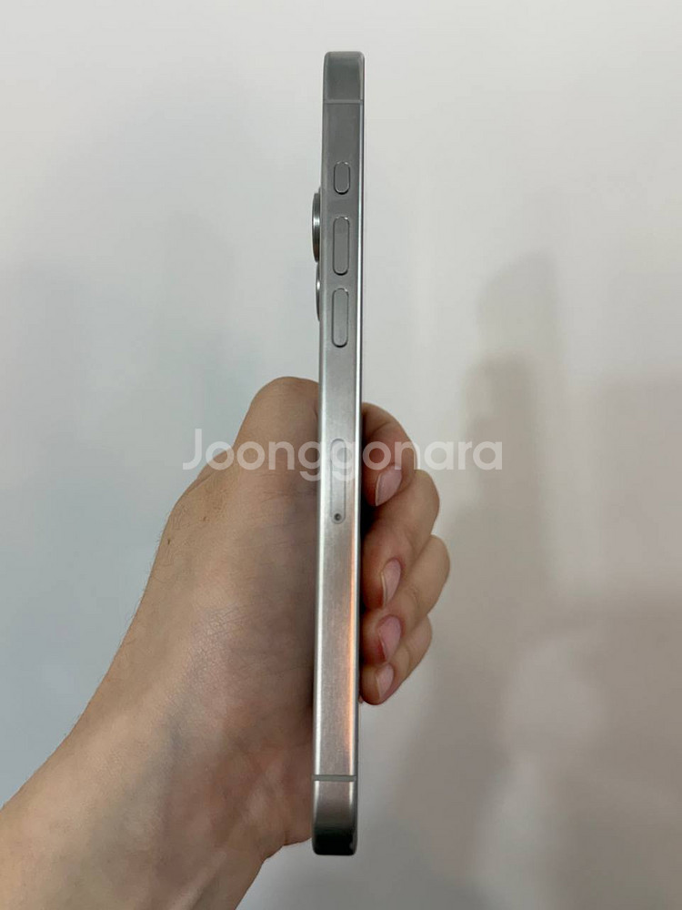 A급)아이폰15프로맥스 화이트 256GB/84%--6